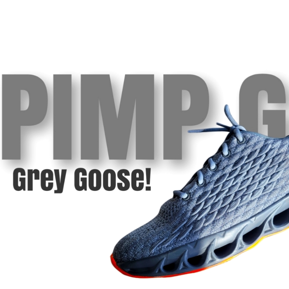 Size 10 & 1/2 (Men) PIMP GOD SNEAKERS.